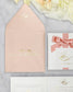 "Alice" - Faire-part de mariage chic, élégant et romantique avec dorure or - Wedding stationery - Création Luxe Carterie Studio