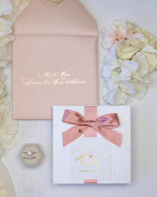 Alice - Échantillon - Faire - part - Luxe Carterie Studio
