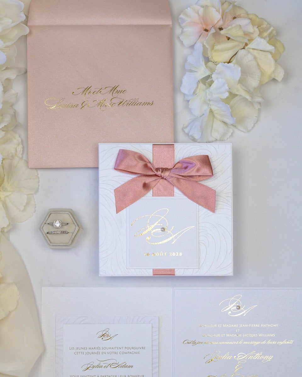 Alice - Échantillon - Faire - part - Luxe Carterie Studio