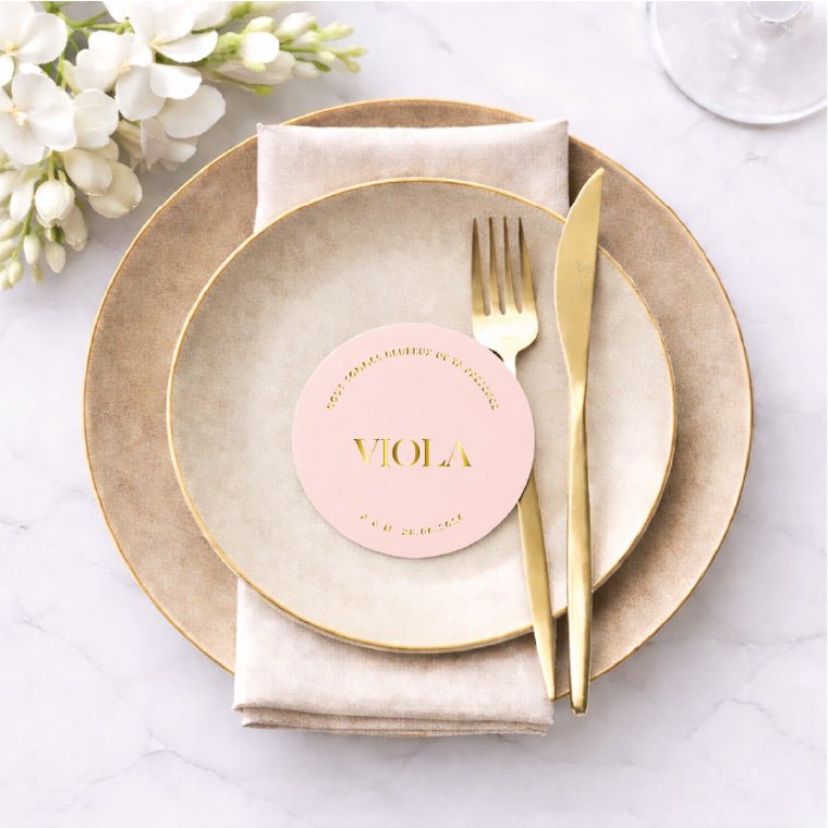 Alicia - Marque - place - Marque - place - Luxe Carterie Studio