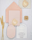 "Alina" - Faire-part de mariage moderne, chic et élégant avec dorure or – Wedding stationery - Création Luxe Carterie Studio