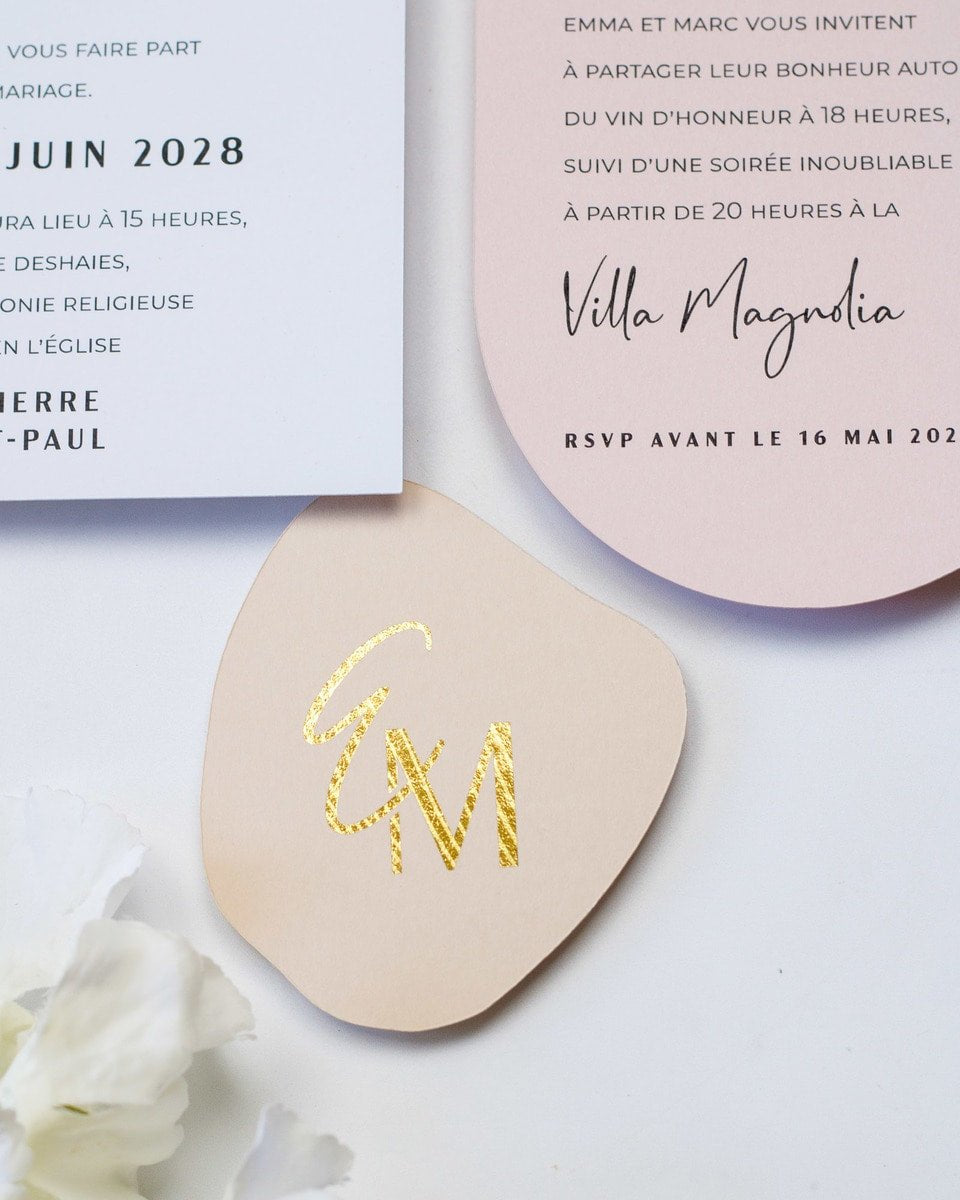Alina - Échantillon - Faire - part - Luxe Carterie Studio