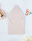 ALIZEE - Enveloppe épaisse avec Dorure - Enveloppe - 12 cm x 16.5 cm - Luxe Carterie Studio