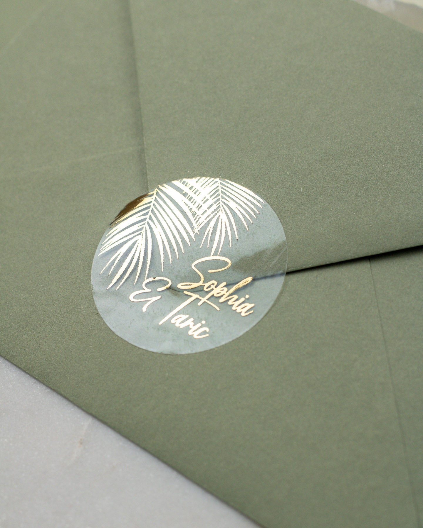 Aloha - Sticker (lot de 15) - Stickers étiquettes - 4 cm - Lot de 15 - Luxe Carterie Studio