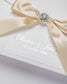 "Amaryllis" - Faire-part de mariage chic, élégant et romantique avec dorure or - Wedding stationery - Création Luxe Carterie Studio