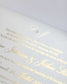 "Amaryllis" - Faire-part de mariage chic, élégant et romantique avec dorure or - Wedding stationery - Création Luxe Carterie Studio
