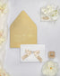 "Amaryllis" - Faire-part de mariage chic, élégant et romantique avec dorure or - Wedding stationery - Création Luxe Carterie Studio