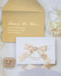 Amaryllis - Échantillon - Faire - part - Luxe Carterie Studio