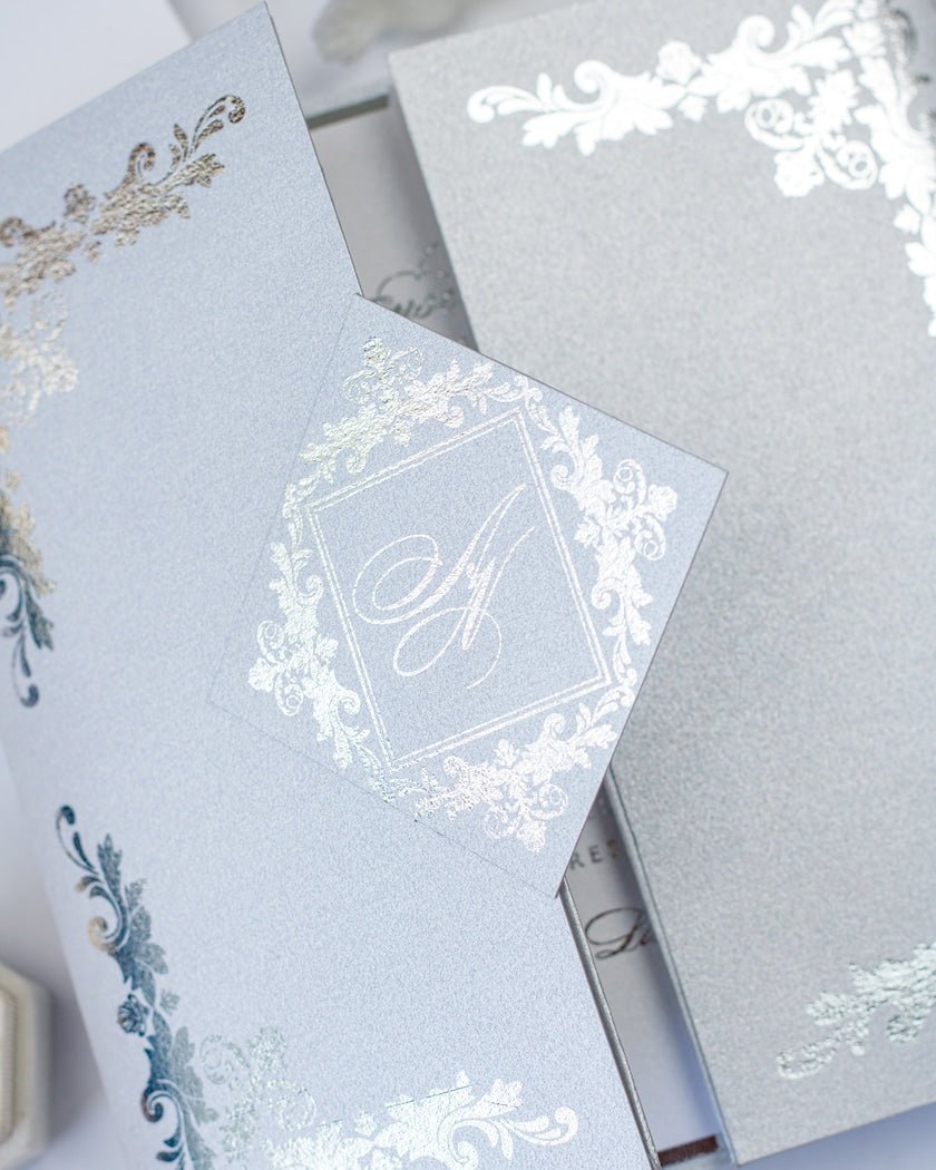 Amber - Échantillon - Faire - part - Luxe Carterie Studio