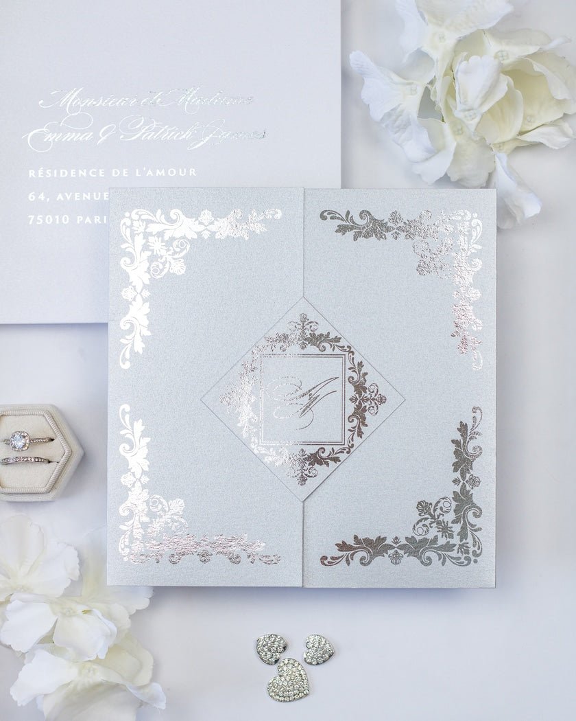 Amber - Échantillon - Faire - part - Luxe Carterie Studio