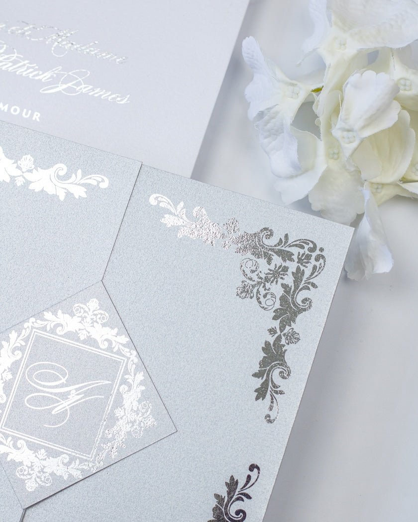 Amber - Échantillon - Faire - part - Luxe Carterie Studio