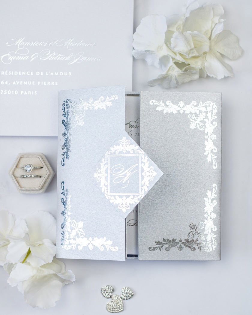 Amber - Échantillon - Faire - part - Luxe Carterie Studio