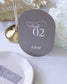 Ambre - Nom de table - Nom de table - Luxe Carterie Studio