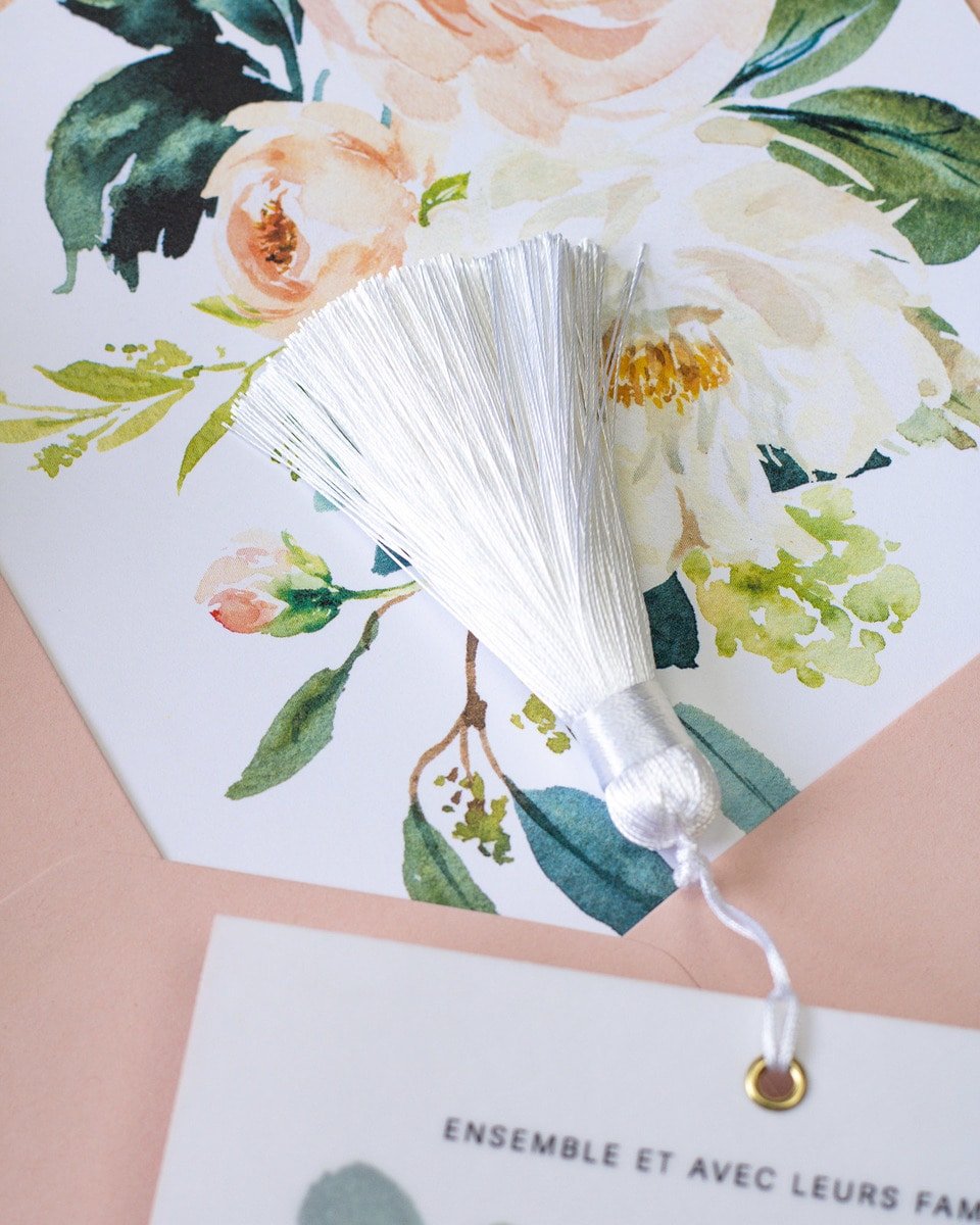Amour - Échantillon - Faire - part - Luxe Carterie Studio