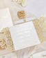 "Anastasia" - Faire-part de mariage laser cut élégant et romantique avec dorure or - Wedding stationery - Création Luxe Carterie Studio