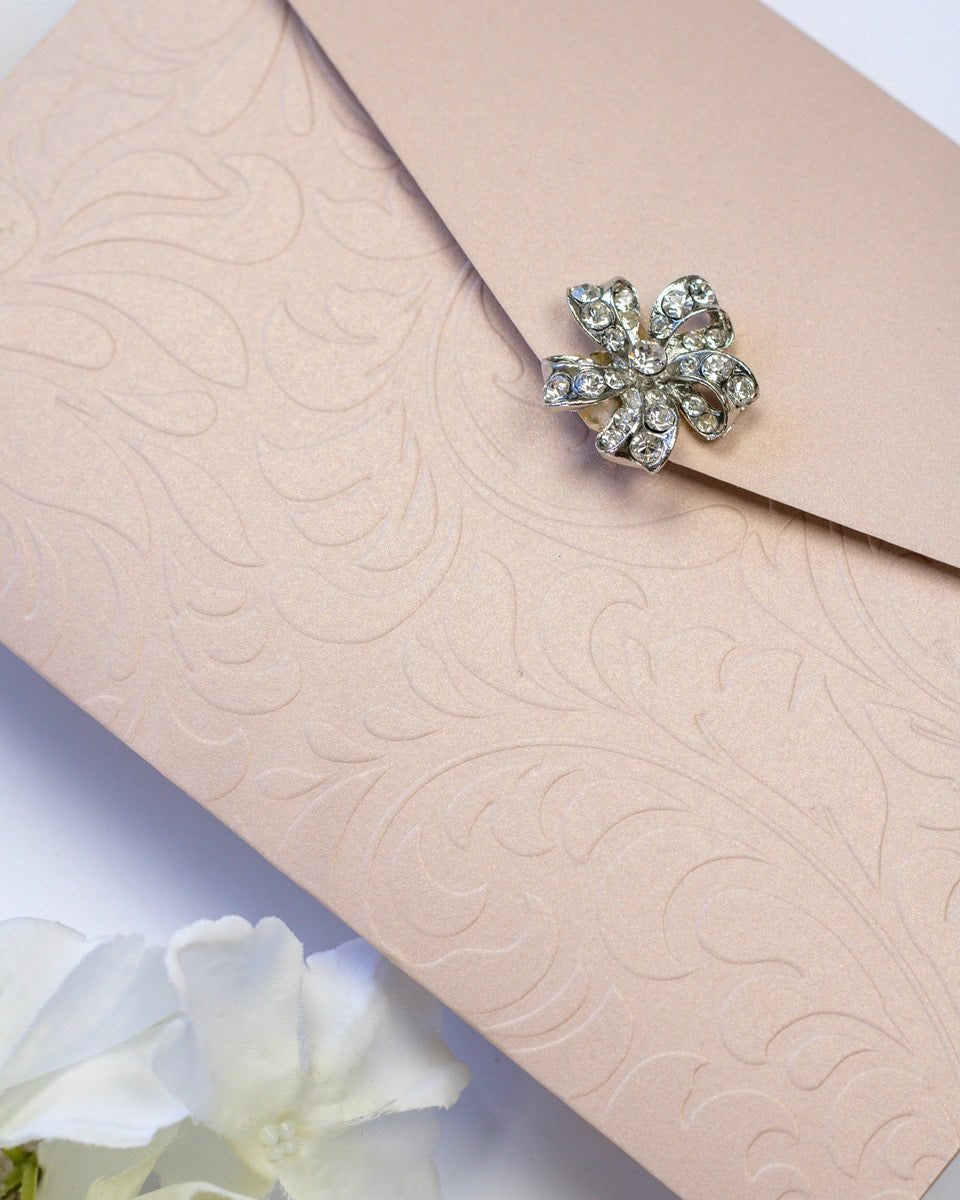 Ancolie - Échantillon - Faire - part - Luxe Carterie Studio