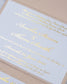 Ancolie - Échantillon - Faire - part - Luxe Carterie Studio