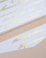 Ancolie - Échantillon - Faire - part - Luxe Carterie Studio