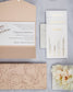 "Angèle" - Faire-part de mariage chic, élégant et romantique avec dorure or - Wedding stationery - Création Luxe Carterie Studio