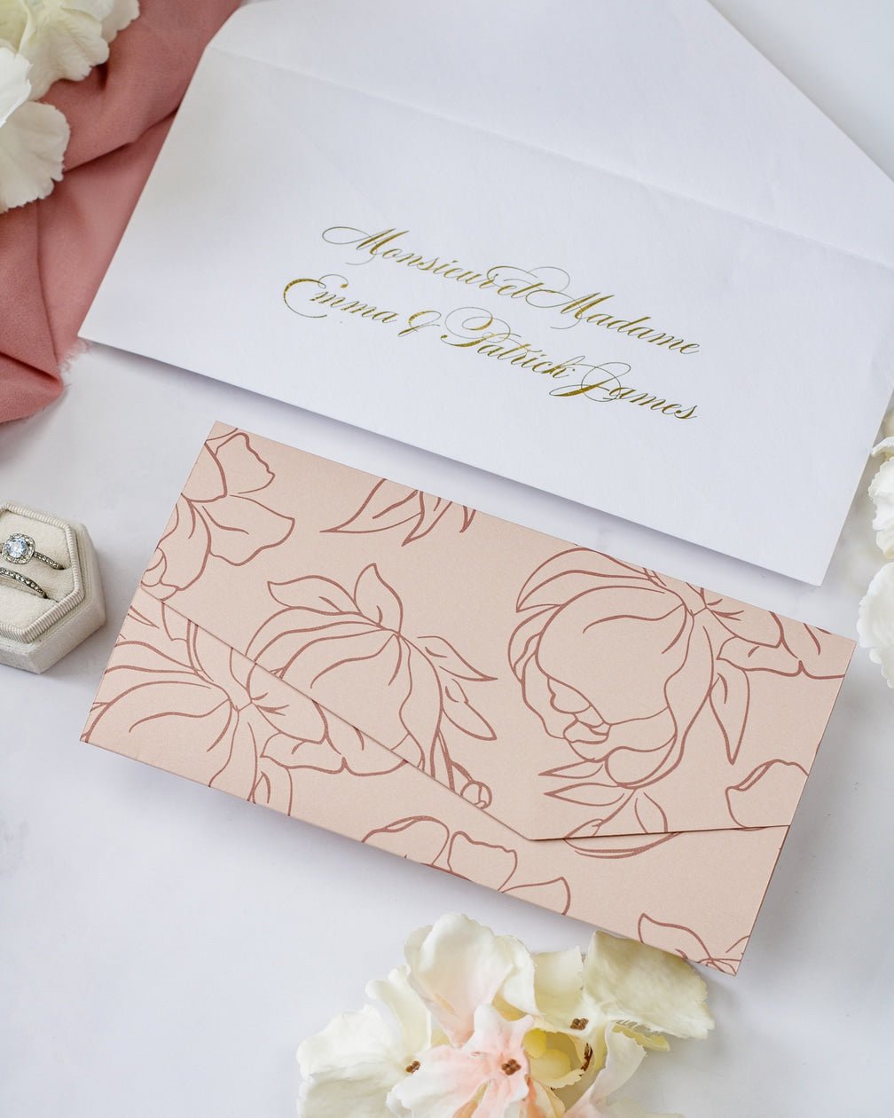 Angèle - Échantillon - Faire - part - Luxe Carterie Studio