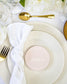 "Angie - Marque-place" – Marque-place chic, élégant et romantique avec dorure or pour réception de mariage – Papeterie de mariage - Wedding stationery - Création Luxe Carterie Studio