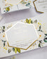 "Anthea" - Faire-part de mariage fleuris élégant et romantique avec dorure or - Wedding stationery - Création Luxe Carterie Studio