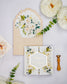 "Anthea" - Faire-part de mariage fleuris élégant et romantique avec dorure or - Wedding stationery - Création Luxe Carterie Studio