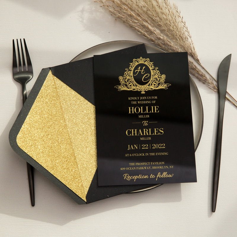 Anya - Faire - part - Faire - part seul - Sans enveloppe - Luxe Carterie Studio