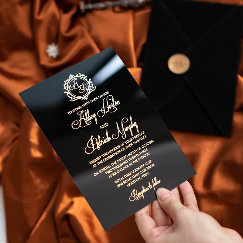 Anya - Faire - part - Faire - part seul - Sans enveloppe - Luxe Carterie Studio