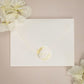 "Aria - Sticker" - Faire-part de mariage chic, élégant et romantique avec dorure or - Wedding stationery - Création Luxe Carterie Studio