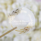 "Aria - Sticker" - Faire-part de mariage chic, élégant et romantique avec dorure or - Wedding stationery - Création Luxe Carterie Studio
