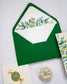 "Arum" - Faire-part de mariage fleuris élégant et romantique avec dorure or et wax seal – Wedding stationery - Création Luxe Carterie Studio