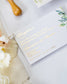 Arum - Échantillon - Faire - part - Luxe Carterie Studio