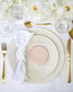 "Ayana - Marque-place" – Marque-place chic, élégant et romantique avec dorure or pour réception de mariage – Papeterie de mariage - Wedding stationery - Création Luxe Carterie Studio