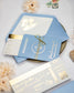 "Baya - Passeport" - Faire-part de mariage passeport, wedding destination, chic, original et romantique avec dorure or - Création Luxe Carterie Studio