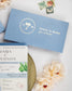 "Baya - Passeport" - Faire-part de mariage passeport, wedding destination, chic, original et romantique avec dorure or - Création Luxe Carterie Studio