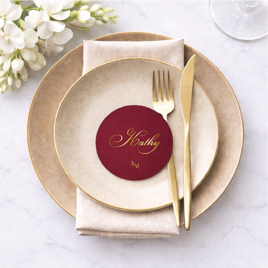 Bella - Marque - place - Marque - place - Luxe Carterie Studio