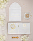 "Bleuet" - Faire-part de mariage chic, élégant et romantique avec dorure or - Wedding stationery - Création Luxe Carterie Studio