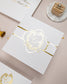 "Bleuet" - Faire-part de mariage chic, élégant et romantique avec dorure or - Wedding stationery - Création Luxe Carterie Studio