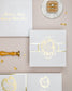 "Bleuet" - Faire-part de mariage chic, élégant et romantique avec dorure or - Wedding stationery - Création Luxe Carterie Studio