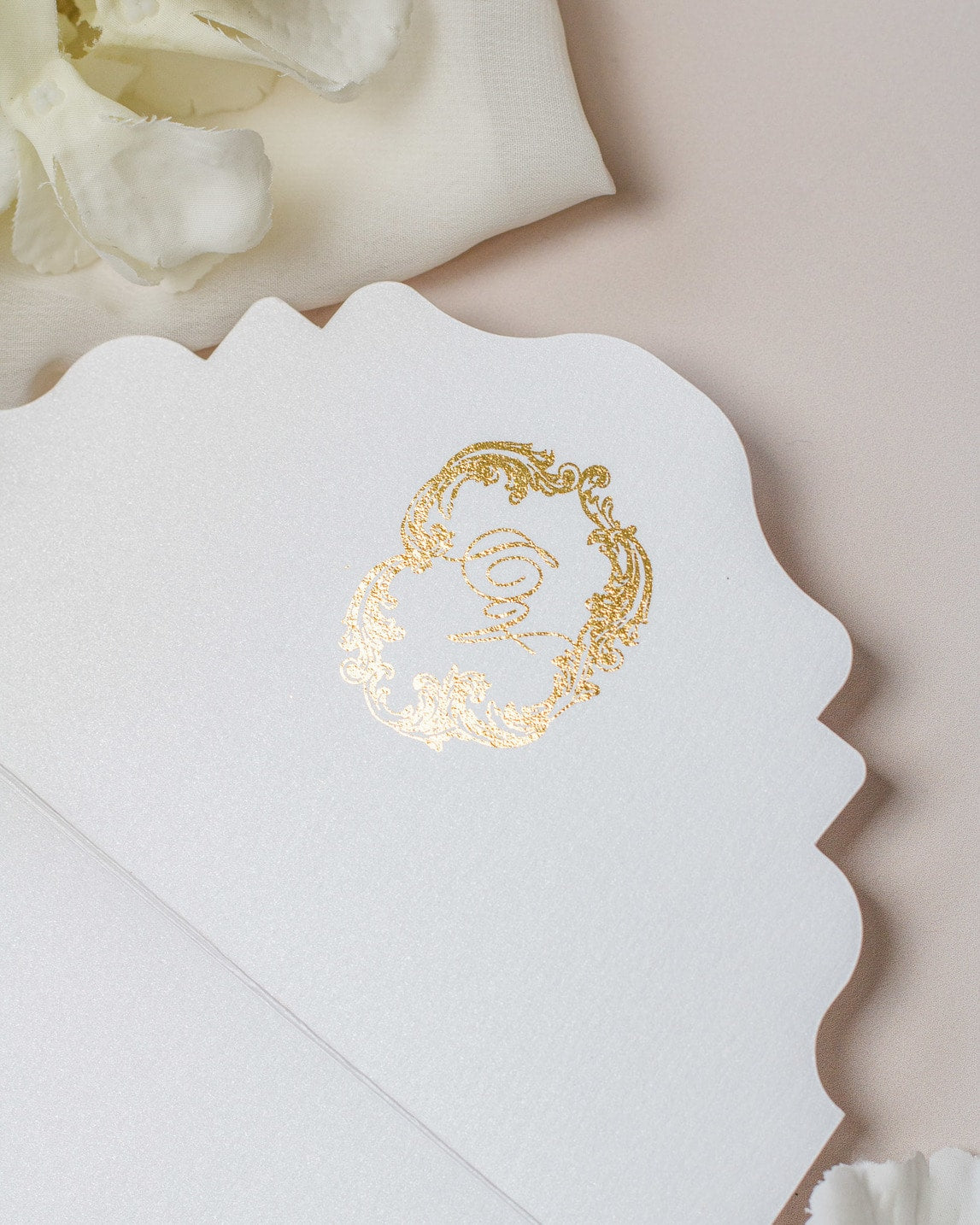 Bleuet - Échantillon - Faire - part - Luxe Carterie Studio