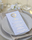 Bleuet - Menu - Menu - Luxe Carterie Studio