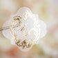 "Bleuet - Sticker" - Faire-part de mariage chic, élégant et romantique avec dorure or - Wedding stationery - Création Luxe Carterie Studio