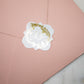 "Bleuet - Sticker" - Faire-part de mariage chic, élégant et romantique avec dorure or - Wedding stationery - Création Luxe Carterie Studio