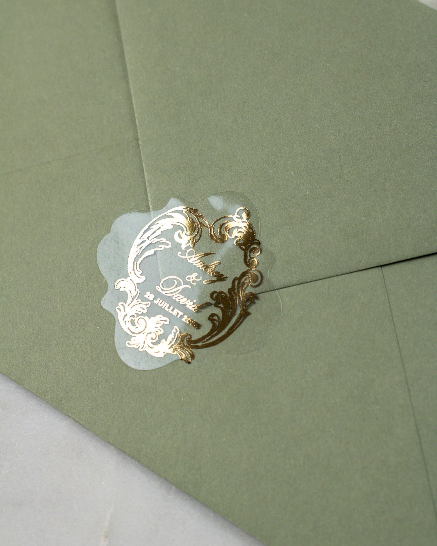Bleuet - Sticker (lot de 15) - Stickers étiquettes - 4 cm - Lot de 15 - Luxe Carterie Studio