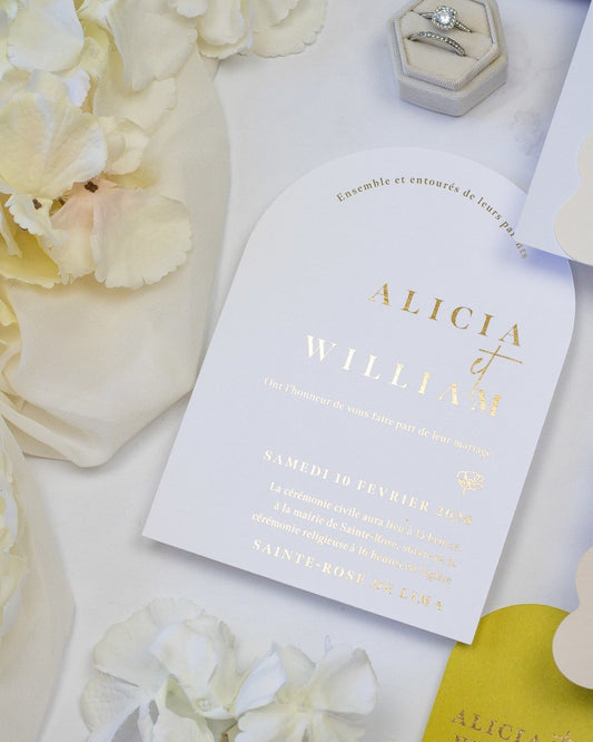 Bony - Échantillon - Faire - part - Luxe Carterie Studio