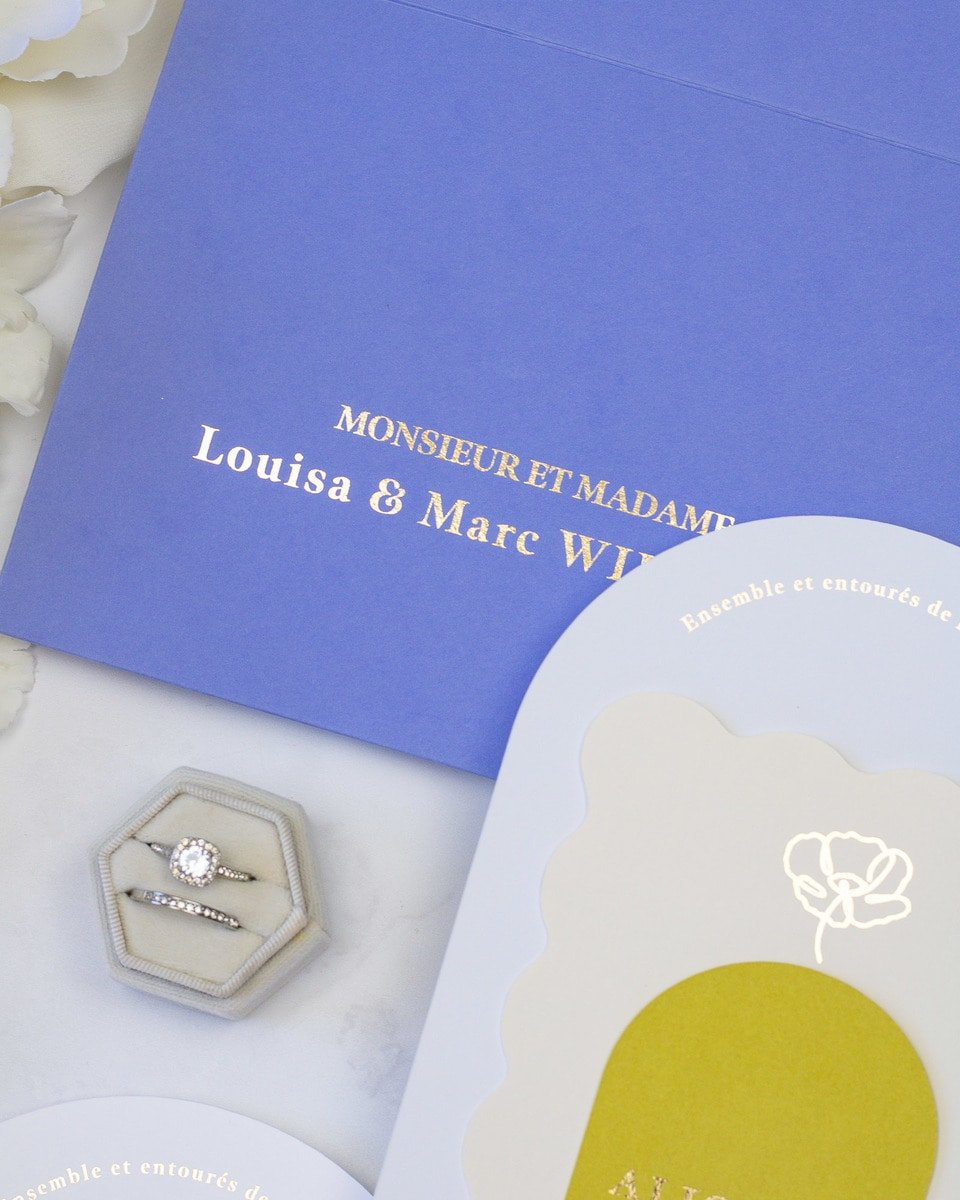 Bony - Échantillon - Faire - part - Luxe Carterie Studio