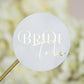 Bride to be - Sticker (lot de 15) - Stickers étiquettes - 4 cm - Lot de 15 - Luxe Carterie Studio