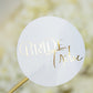 "Bride Tribe - Sticker" - Sticker EVJF sur mesure – Bride Tribe - Accessoire chic pour enterrement de vie de jeune fille – Papeterie de mariage moderne – Wedding stationery - Création Luxe Carterie Studio