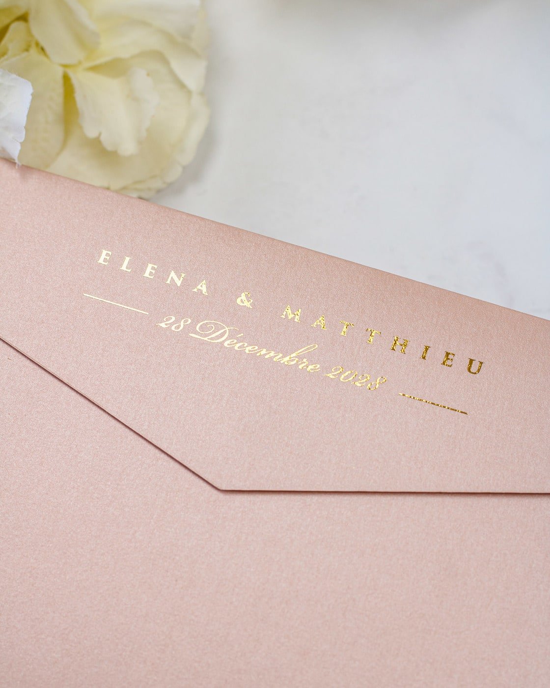 Brooke - Échantillon - Faire - part - Luxe Carterie Studio